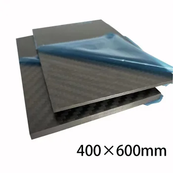 1 бр 400 mm x 600 mm лента от въглеродни влакна с дебелина 1-5 мм от композитен материал RC, подходящ за различни модели
