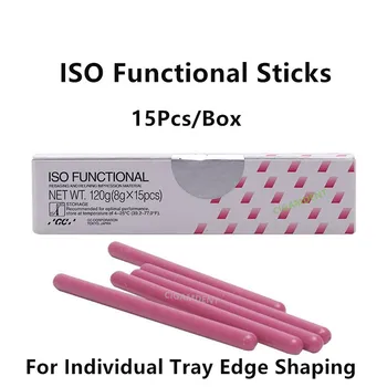 2 кутии / 30шт GC Стоматологичен ISO ФУНКЦИОНАЛНИ компоненти пръчки за възстановяване на слепочного материал, протезиране на зъби, индивидуален тава за восък