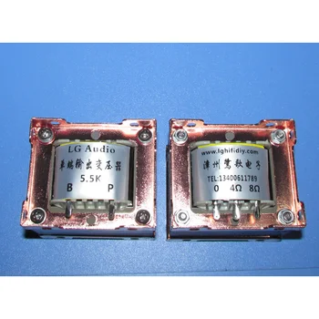 5,5 До 22 Hz-75 khz -3 DB EI66 * 40 мм висококачествен усилвател с едностранно събота и неделя трансформатор, подходящ за 6P14 6V6 6P1