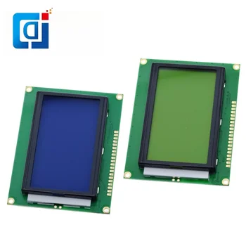 JCD 128*64 ТОЧКИ LCD модул 5 В син екран 12864 LCD дисплей с подсветка ST7920 Паралелен порт LCD12864 за arduino