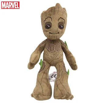 Marvel Groot Galaxy Guardians of the Tree Man, аниме, плюшени кукли Kawaii, Тъканни кукла, за декорация, Детски подаръци за Рожден Ден