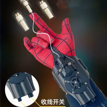 Ml Легенди Напълно автоматични периферни уеб стрелците с Човека-паяк, стартера от коприна паяк, Веревочное устройство, подпори, играчки за cosplay, Коледен подарък