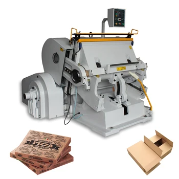 ML1040 Високоскоростна машина за производство на хартиени кутии с плоска подаване на ръка, Ръчно машина за щанцоване и намачкване