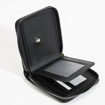 RFID Портмонето модерен Мъжки портфейл за мъже Малък портфейл Мъжки Мини чантата Кратък портфейл Антимагнитный държач за карти Мъжки кратък портфейл