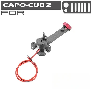 Държач резервна гума + Стоп-сигнал Capo CUB2 RC Crawler 1/18 Метален автомобил с 4WD