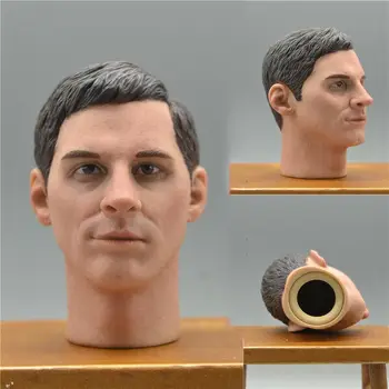 Европейската и американската модел за рязане на мъжка глава в мащаб 1: 6 за 12-инчов куклено играчки