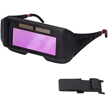 Защитни Очила За Заварчици С Автоматично Затъмняване На Соларни Заваръчни Очила С Регулируем Оттенък, Сензорни Очила За Заварчици