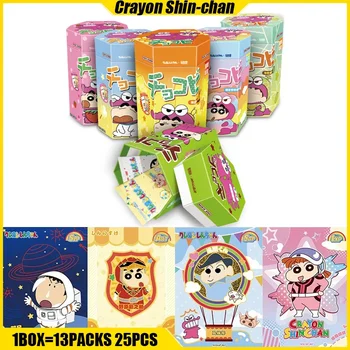 ИГРАЛНА КАРТА 2nd Crayon Shin-chan Card Картичка от колекцията на аниме Mistery Box е игра на Дъска Играчка, Подарък за рожден Ден на Хелоуин за момче и момиче