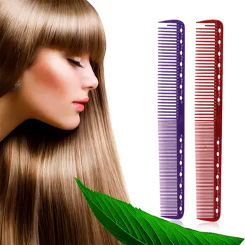 Козметичен пластмасов Професионален инструмент за оформяне на косата в салона на здравеопазването, гребен за подстригване с плоска повърхност, фризьорски услуги