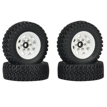 Комплект гуми за джантата на колелото 4шт 1.55 Beadlock за 1/10 Axial Jr, 1