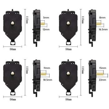 Маятниковый с часовников механизъм Bobble мотор стенни часовници резервни Части за ремонт на домашно механизъм E7CB