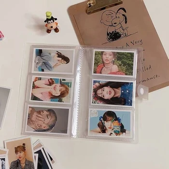 Прозрачен албум Мини-албум Polaroid албум Фотокарточка Билет за влак са подбрани картичка Книга бижута албум, за картички фото албум