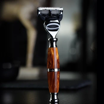 Сигурна самобръсначка за мъже със сменен нож за бръснене