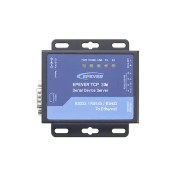 Сървър последователни устройства EPEVER TCP 306, Подключающийся към Слънчеви администраторите EPEVER, Инверторам и инвертору / зарядното устройство През порт RS485