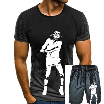 Тениска Harajuku Streetwear Shirt Menwimbledon Tennis Legend Тениска